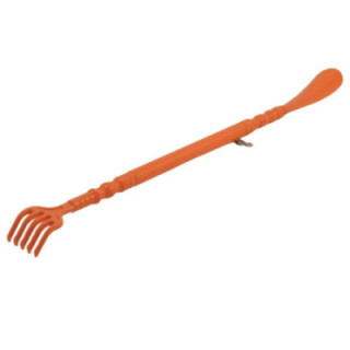 Łyżka do butów plastikowa z drapaczką 47cm 42373 mix